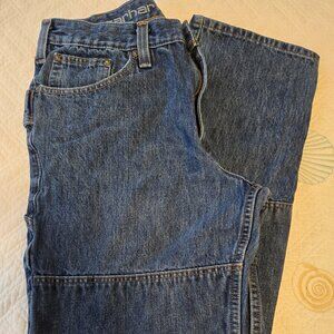 CARHARTT LOGGER DOUBLE FRONT JEANS 32x32
